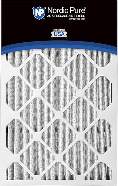 Nordic Pure 16x25x5 (Actual Size: 15 3/4 x 24 3/4 x 4 3/8) Honeywell/Lennox Replacement MERV 10 Air Filters 4 Pack