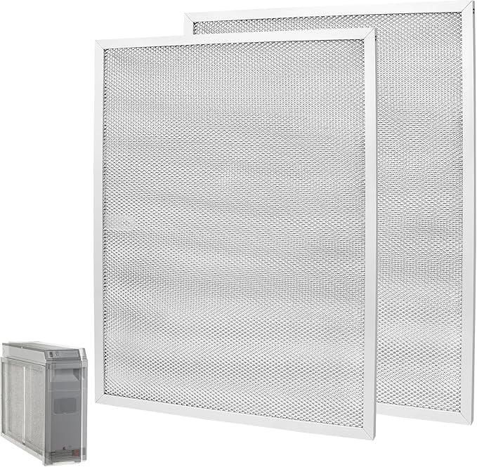 203368 F50F F300 Air Prefilter Replacement for Honey-well Cleaner 16'' x 12.5'' Air Pre Filter Replaces, Electronic Air Cleaner Post Filter F300E1019-F300A1625-2 Pack