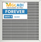 14x14x1 HVAC Furnace Air Filter, Lasts a Lifetime, Washable, the Last HVAC Filter You Will Ever Buy, Breathe Safely at Home or in the Office,Merv 8(Actual Size:13.5x13.5x0.82 Inch)