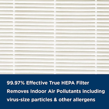 AprilAire RF09550A Allergy True HEPA Air Purifier Replacement Filter for AprilAire Room Air Purifier Model 9550, Captures Allergens & Odors, Ozone