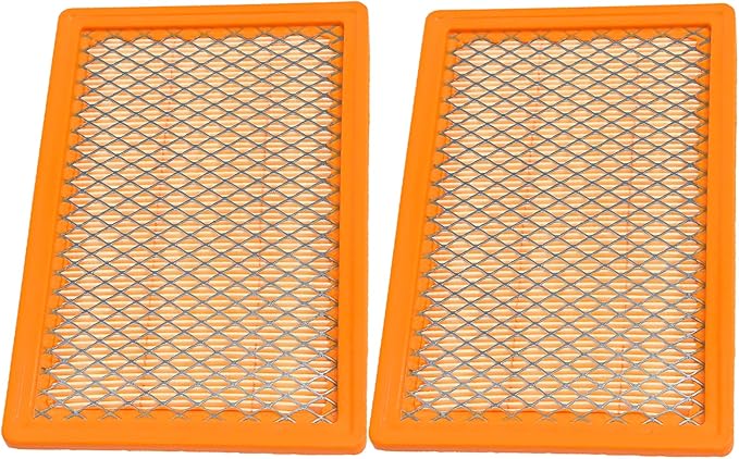 0E9371AS Air Filter for Gene-rac 410cc 530cc 8kW & 11kW Post 2013 Evolution Series V-Twin Engine Generators - 2 Pieces