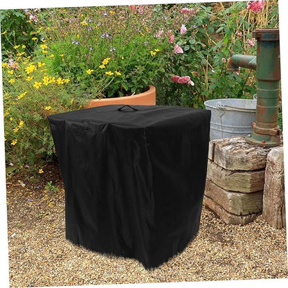 KESYOO Pool Pump Cover Filter Pump Enclosure for Outdoor Units Drawstring Closure for Winter Large