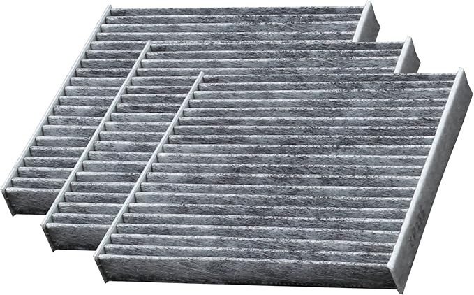 EPAuto CP285 (CF10285) Premium Cabin Air Filter includes Activated Carbon, 3 Packs