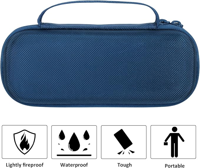 co2CREA Hard Case compatible with Pure Enrichment PureZone Mini Portable Air Purifier (Blue Case)