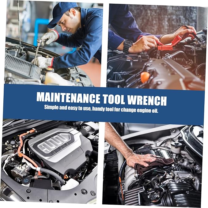 2pcs Adjustable Oil Filter Wrench Tool for Easy Removal of Oil Filters Compatible with Small to Medium Trucks and Farm Equipment