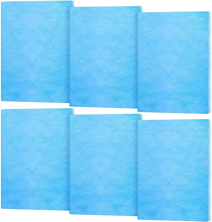 Frienda 6 Pcs Washable Reusable Furnace & Air Conditioner Filter Merv 6 Replacement Cut to Fit Ac Filters for HVAC Furnace Vents(30 x 20 Inch)