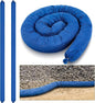 2 Pcs Sediment Filter Erosion Control Blanket Silt Fence Sock with Stuffers Drain Stormwater Sediment Filter for Erosion Control and Storm Drain Protection (Blue)