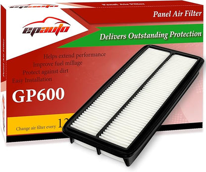 EPAuto GP600 (CA9600) Engine Air Filter, Replacement for Honda Accord V6 (2003–2007), Acura TL (2004–2006), RL (2005–2008) – Rigid Panel Filter for 3.0L/3.2L/3.5L V6 Engines