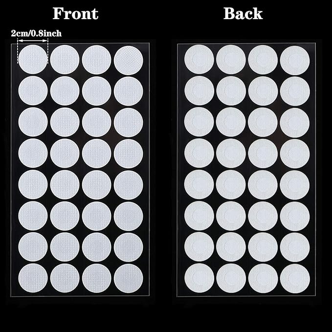 Zonon 64 Pcs Synthetic Filter Paper Stickers 0. 3 Um Filter Disc Mushroom and 100 Pieces Pressure Resistance Vial Rubber Stopper Injection Ports for Mushroom Cultivation(13.2mm Diameter)