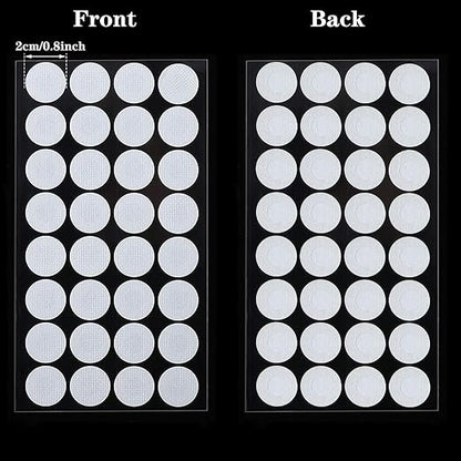 Zonon 128 Pieces Synthetic Filter Paper Stickers 20 mm 0.3 ?m Synthetic Filter Disc Tape Mushroom Applied Under Wide Mouth Mason Jar for Mushroom Cultivation