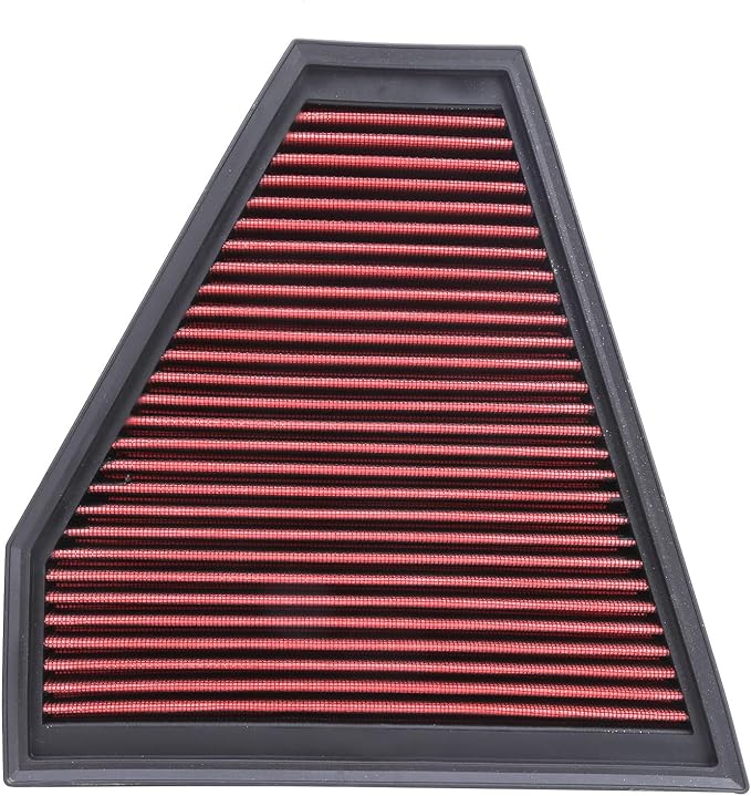 2332 Air Filter Aluminum Washable Reusable High Performance Air Filter Panel Replacement Engine Protection Accessory for Automotive Vehicles