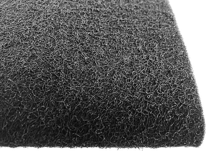 Wave Point Aquarium Bio Sponge Foam Filter Media Pad Cut-to-fit - Value Pack of Large DIY Poly Coarse Fine Foam Filter Pads Set for Aquarium Pond (1 Set - 7 PCS)