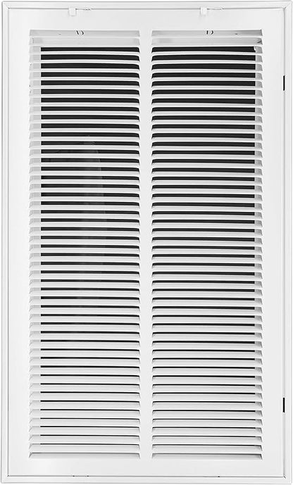 Venti Air 14" X 25" Steel Return Air Filter Grille - Removable Face/Door for 1 inch Filters - HVAC Duct Cover Grill (2-3 Business Day Delivery) [Outer Dimension: 16.5"W X 27.5" H]