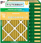 Filterbuy 15x20x2 Air Filter MERV 11 Superior Pet & Allergy Defense (12-Pack), Electrostatic Pleated HVAC AC Furnace Filters Replacement, Made in USA (Actual Size: 14.50 x 19.50 x 1.75)