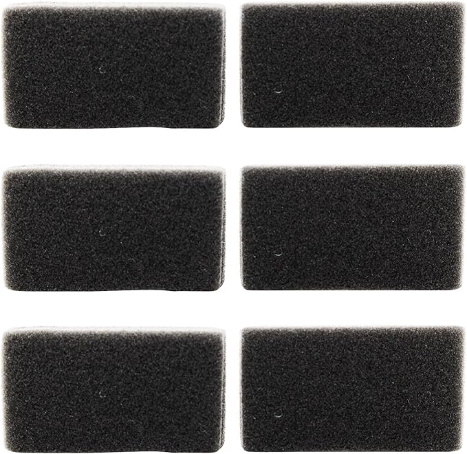 6 UpStart Components Replacement for Respironics Foam Filters for Remstar Plus, Bipap Auto M Series, Pr System One Remstar Pro, Pr System One Remstar