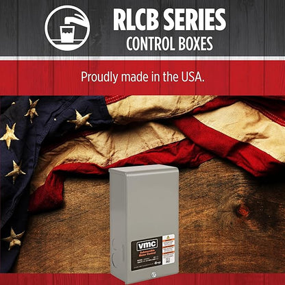 Red Lion RLCB10-230 1-HP 230-Volt VMC Control Box for Submersible Well Pump, Grey, 640191