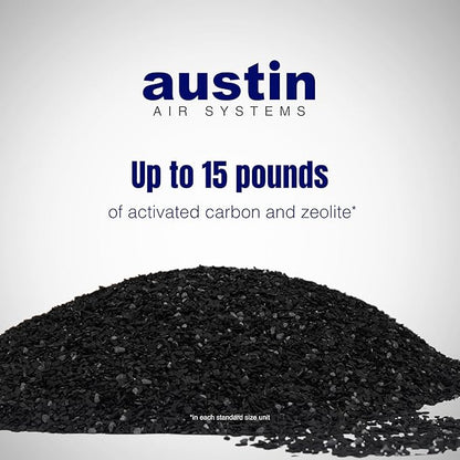 Austin Air Bedroom Machine 5 Stage Replacement Filter, Black – Zeolite with HEGA Cloth, Air Filters for Home, and Carbon Filter Replacement for Superior Air Quality, Model FR402