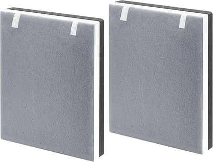 2 Pack Vital 100 Replacement Filter for LEVOIT Air Purifier, 3-in-1 HEPA Replacement Filter and High-Efficiency Activated Carbon Filter Set, Part Number Vital 100-RF
