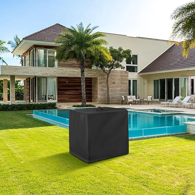 Sand Filter Cover - Easy Install Waterproof Housing, Heavy Duty Pool Strainer Shield, Outdoor Equipment Protector, Weather Resistant Enclosure | Secure Filtration Safety for Debris Removal Pet Safety
