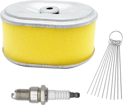 AFZE08 Air Filter 17210-ZE0-505 Fits for Honda GX120 GX110 3.5 4.0 HP AM123909 MIU11464 180 220 260 Green Lawn Mowers with Spark Plug
