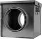 4 Inch Filter Box - Inline Duct Filter for Round Duct - Galvanized Steel Air Filter with EPDM Rubber Seal Gaskets - Intake Filter Ventilation - Air Filtration System for Home