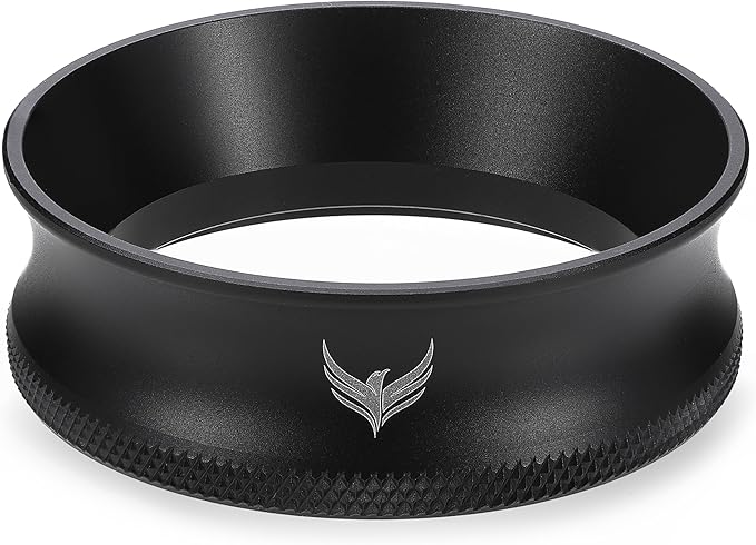58mm Magnetic Espresso Portafilter Dosing Funnel and Puck Screen Set Coffee Dosing Ring And Filter Compatible with 58mm Portafilter Basket Premium Espresso Machine Accessories