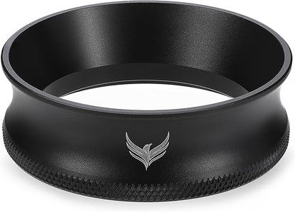 58mm Magnetic Espresso Portafilter Dosing Funnel and Puck Screen Set Coffee Dosing Ring And Filter Compatible with 58mm Portafilter Basket Premium Espresso Machine Accessories