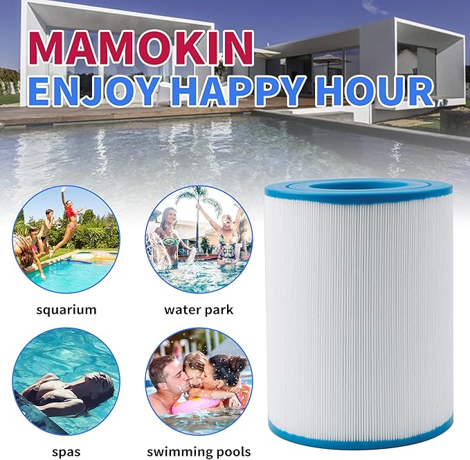 PDM28 Spa Filter Replacement Aquarest Dream Maker 461273 Hot Tub Filter, FC9944, FC-9944 cartridges, 2 Pack