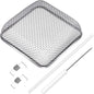 TONDA RV Furnace Vent Screen, Bug Screens Heater Vent Cover for Camper with Installation Tool and Silicone Rubber, Square