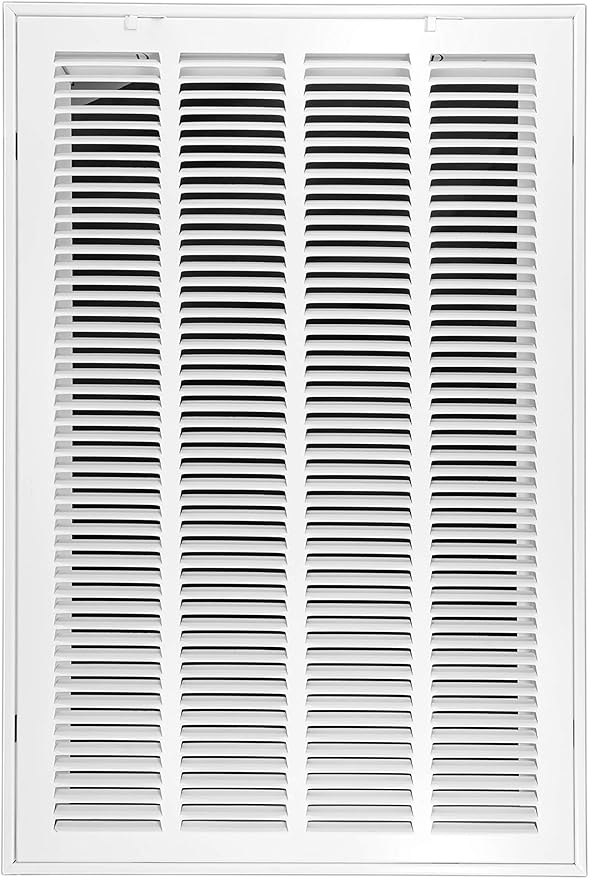 Venti Air 20" X 30" Steel Return Air Filter Grille - Removable Face/Door for 1 inch Filters - HVAC Duct Cover Grill (2-3 Business Day Delivery) [Outer Dimension: 22.5"W X 32.5" H]