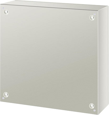 VEVOR NEMA Steel Enclosure, 24 x 24 x 8'' NEMA 4X Steel Electrical Box, IP66 Waterproof & Dustproof, Outdoor/Indoor Electrical Junction Box, with Mounting Plate