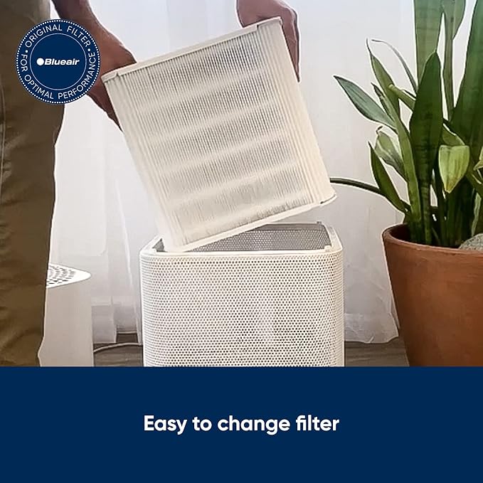 BLUEAIR Blue Pure 211+ Genuine Replacement Filter, Particle and Activated Carbon, Fits Blue Pure 211+ Air Purifier (Non-Auto)