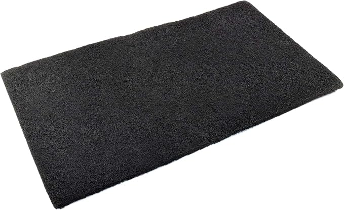 HQRP 2-Pack Activated Carbon Filter 18x10 for Deep Blue Professional ADB41002 Carbon Media Pad Replacement (Cut to fit)