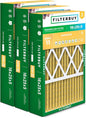 Filterbuy 16x25x5 Air Filter MERV 11 Superior Pet & Allergy Defense (3-Pack), Pleated HVAC AC Furnace Filters for Honeywell FC100A1029, Lennox X6670, and More (Actual Size: 15.75 x 24.75 x 4.38)