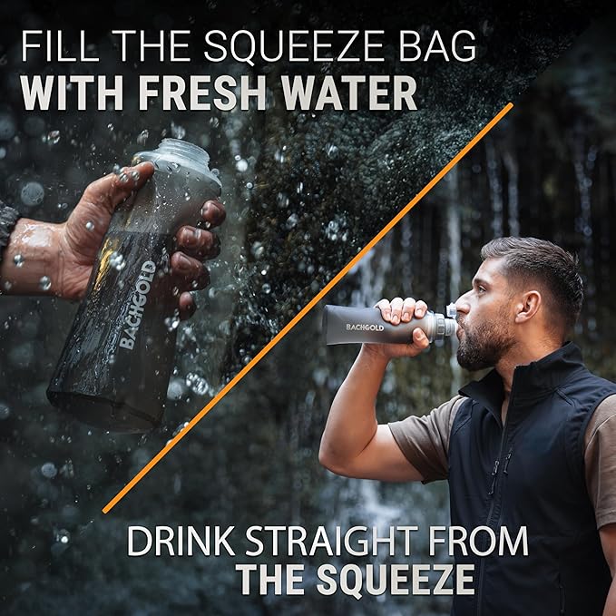 Squeeze Water Filter Camping