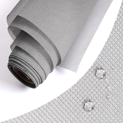 High Density Screen Pollen Proof Net Dust and Pollen Proof Screen Mesh Replacement Door and Window Mesh(61"x99")