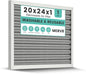 20x24x1 HVAC Furnace Air Filter, Washable Electrostatic Furnace Filter, MERV 8, Lasts a Lifetime, Breathe Fresher, Home And Office (Actual Size:19.61x23.39x0.82)