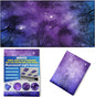 Fluorescent Light Covers - Classroom Covers for Ceiling Lights, 1 PCS 4 x 2 Feet Magnetic Light Filters, Classroom, Office Decor (Forests & Starry Sky)