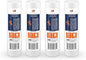 Aquaboon 10” x 2.5” Whole House and Reverse Osmosis Sediment 1 Micron Water Filter Cartridge | COMPATIBLE WITH: Culligan P1, Pentek P1, PD-1-934, P5, AP110, WFPFC5002, CFS110, RS14, WHKF-GD05 (4-PACK)