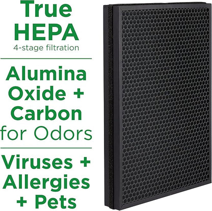 AprilAire RF09550V Virus + Allergy + Pet True HEPA Air Purifier Replacement Filter for AprilAire 9550 Room Air Purifier, Captures Viruses, Allergens, Bacteria, Pet Hair & Dander, Ozone Free