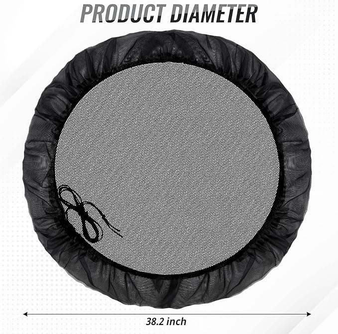 Mesh Cover for Rain Barrel, 2Pcs Water Collection Buckets Cover Rain Collection Barrels Netting Screen to Keep Mosquitoes, Leaves and Debris