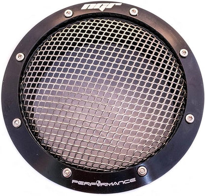 NGR Turbo Filter (Drag Edition) | Universal 4 inch & 3.5 inch Turbo Screen Protector | Cold Air Intake Turbo Screen for Engine Performance & Protection | Black