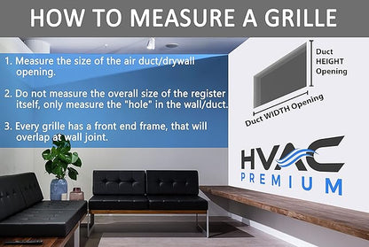 36" X 18 Steel Return Air Filter Grille for 1" Filter - Removable Face/Door - HVAC Duct Cover - Flat Stamped Face - White [Outer Dimensions: 38.5 X 19.75]
