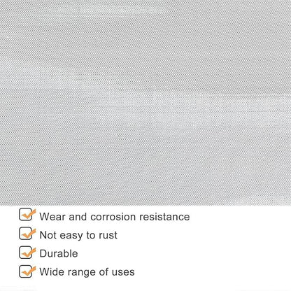 304 Stainless Steel Filter Mesh Roll 60 and 120 Mesh, Precision Woven Wire Cloth for Kitchen Hood and Dust Control