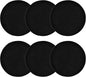 6Pcs 6.5 Inch Charcoal Filters for Kitchen Compost Bin, Replacement Activated Carbon Filters for Countertop Compost Pail Home Bucket Refill Sets, Round