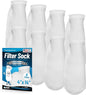Aquatic Experts 4 inch Ring 100 Micron Felt Filter Sock - Filter Socks for Saltwater Aquarium, Sump Filter Sock, Freshwater Aquarium Socks, Reef Filter Sock (4"x14", 8 Pack)