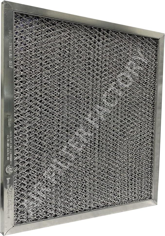 Air Filter Factory Replacement For 41F, 97007696, 97005687 Broan Nutone Range Hood Grease Mesh Charcoal Carbon Combo - Filter Size 8.75 x 10.5 x .44 Inches (Pack of 2)