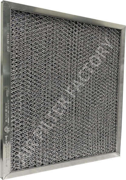 Air Filter Factory Replacement For 41F, 97007696, 97005687 Broan Nutone Range Hood Grease Mesh Charcoal Carbon Combo - Filter Size 8.75 x 10.5 x .44 Inches (Pack of 2)