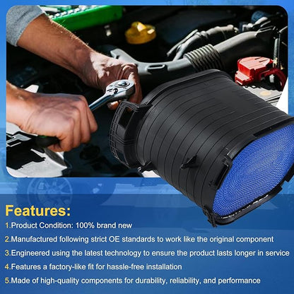 CA9516 Engine Air Filter for Ford 03-07 F250 F350 F450 F550 Super Duty 6.0L V8 Diesel,03-05 Excursion 6.0L V8 Diesel,Replaces 3C3U-9601-BC,3C3Z-9601-BA,FA1778