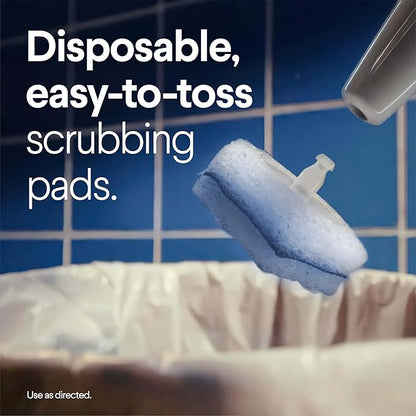 Clorox ToiletWand Toilet Bowl Cleaner- Toilet Brush, Storage Caddy and 6 Disinfecting Refill Heads